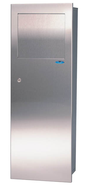 FROST-340-A POUBELLE ENCASTRÉE DE FINITION INOX 22L
