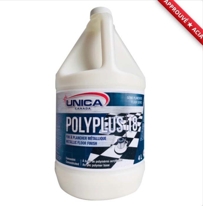 UNICA-NPP804 FINI À PLANCHER 18% POLYPLUS 4 LITRES