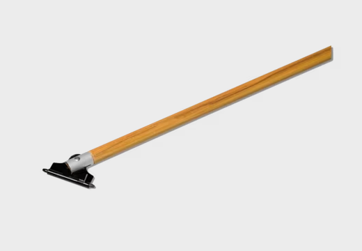 VILEDA-134598 MANCHE DE VADROUILLE EN BOIS 60'' POUR CADRE CLIP-ON