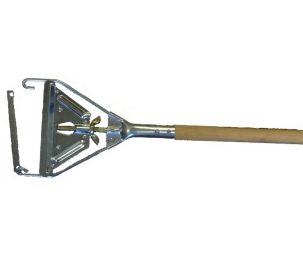 BVS-L6805 MANCHE MOPPE BOIS/TETE DE METAL  54''