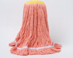 BVS-BEO1 MOPPE ORANGE 12OZ BRINS ATTACHÉS ET BOUCLÉS AVEC BANDE ÉTROITE