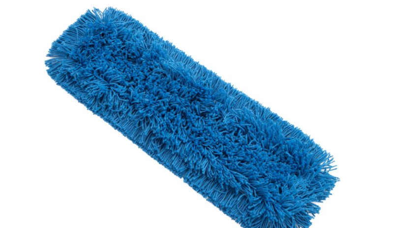 AG-25018 VADROUILLE BLEUE 18'' BRINS COUPÉS ET ATTACHÉS POUR CADRE RIGIDE OÙ PLIANT