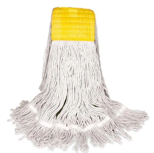 BVS-CBLFT24 MOPPE COTON 24OZ BRINS ATTACHÉS AVEC BANDE LARGE