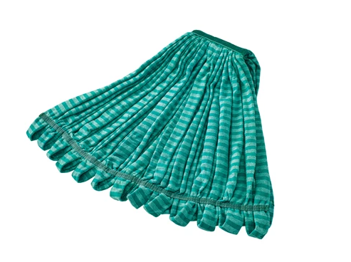 RUBBERMAID-FGT81306GR00 MOPPE VERTE 20OZ MICROFIBRE BRINS COUPÉS ET BOUCLÉS AVEC BANDE LARGE