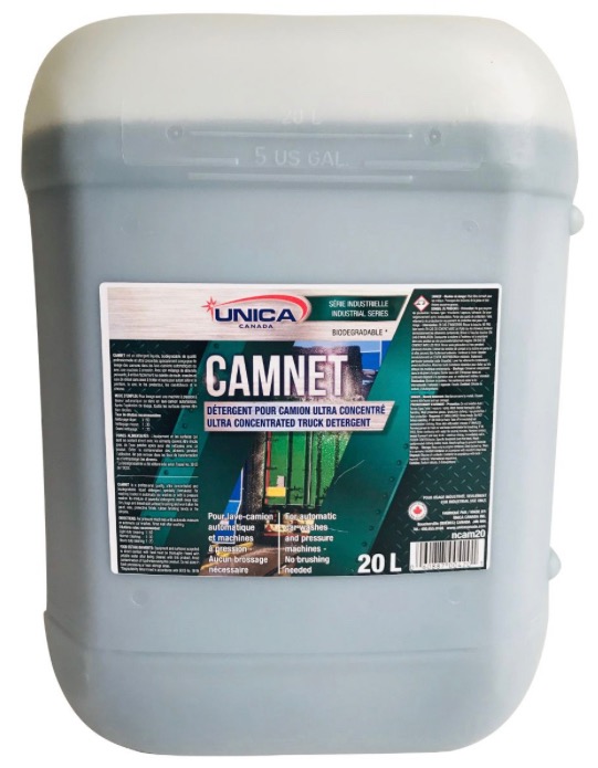 UNICA-NCAM20 DÉTERGENT CAMION ULTRA-CONCENTRÉ CAMNET 20L