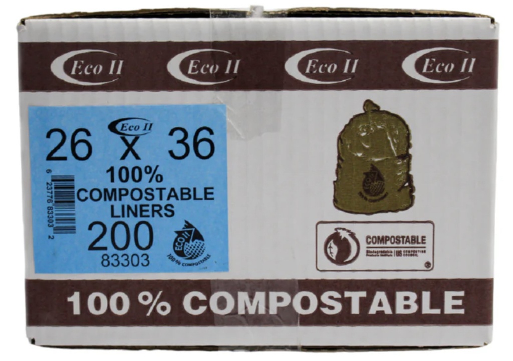 S/D 83303 26X36 COMPOSTABLE 200/CS