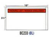 BC233-ENVELOPPES D'EXPÉDITION BILINGUE 5.5''X10'' CLAIRE 1000/CAISSE