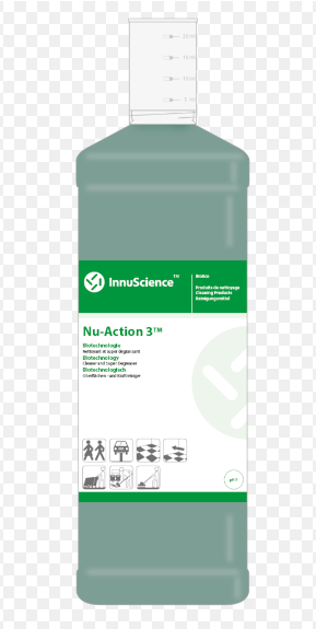 15384-''NU-ACTION 3'' NETTOYANT ET SUPER DÉGRAISSANT 900ML