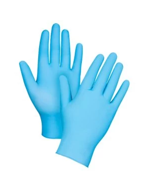 LUX-NIT-M GANTS NITRILE MÉDIUM BLEU 4MILL100/BOITE