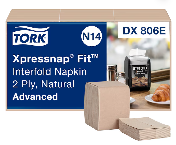 TORK-DX806E NAPKIN XPRESSNAP BRUNE