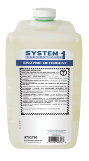 DIVERSEY-5732796 CLAX SYSTEM1 ENZYME DET 33D2 2X3100ML/CS