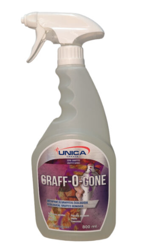 UNICA-NGRAF03 ''GRAFF-O-GONE'' DÉCAPANT À GRAFFITIS BIODÉGRADABLE RTU 800ML