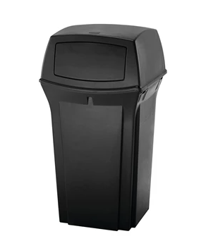 RUBBERMAID-FG843088BLA POUBELLE RANGER 2 PORTES 35GAL