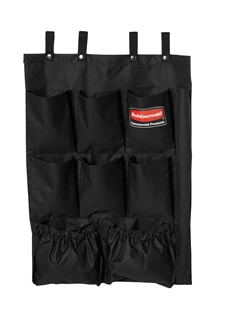 RUBBERMAID-FG9T9000BLA SAC NOIR TISSUS AVEC 9 POCHETTES