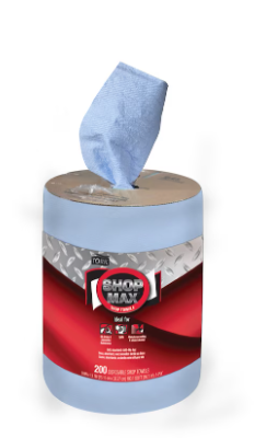 TORK-450338 PAPIER A MAIN ULTRA RÉSISTANT SHOPMAX BLEU W22