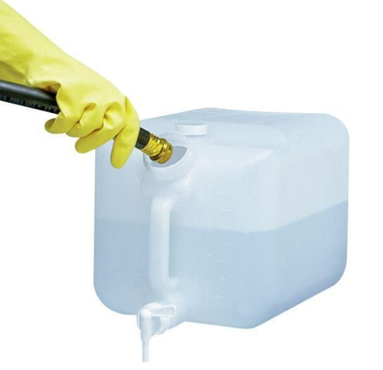 ADV-7576 CONTENANT VIDE AVEC CHAMPELURE 20L