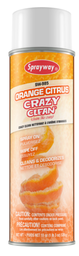 [090232] RLK-SW985W NETTOYANT/DÉSODORISANT ORANGE CITRUS CRAZY CLEAN 539GR
