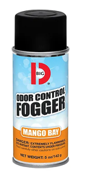 [090374] BIG D-0374 ''FOGGER'' DESTRUCTEURS D'ODEUR EN AÉROSOL FRAGRANCE ''MANGO BAY'' 142GR/5OZ