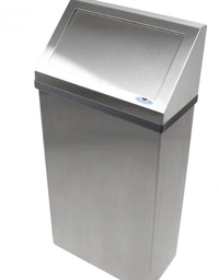 [413333] FROST-303-3 POUBELLE MURALE AVEC DOUBLURE DE FINITION INOX 50L