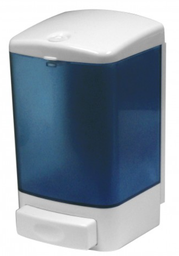 [419346] ADV-9346 DISTRIBUTEUR À SAVON BLANC ''CLEAR VU'' 46OZ