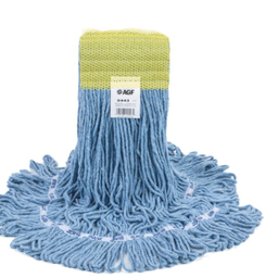 [632443] AG-2443 MOPPE BLEUE 20OZ RINS ATTACHÉS ET BOUCLÉS AVEC BANDE LARGE