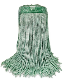 [633324] BVS-FVES24 MOPPE VERTE 24OZ BRINS COUPÉS AVEC BANDE ÉTROITE