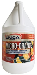 [654504] UNICA-NMIC04 ''MICRO-ORANGE'' NETTOYANT DÉGRAISSANT SUPER PUISSANT 4L