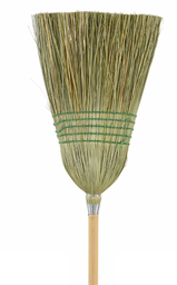 [154000] GLB-4000 BALAI DE PAILLE 5 CORDES AVEC MANCHE ''TRÈS ROBUSTE''