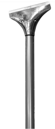 [034204] GLB-4204 GRATTOIR ROBUSTE 4'' AVEC MANCHE DE MÉTAL 48''