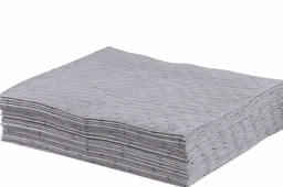 [011518] WPC-SPUQ-MS100 TAMPON ABSORBANT MÉDIUM GRIS EN FEUILLES 15''X18'' 100/CAISSE