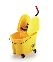 [057577-JN] RUBBERMAID-FG757788YEL CHAUDIÈRE ET ESSOREUSE PRESSION DESCENDANTE 35PTE